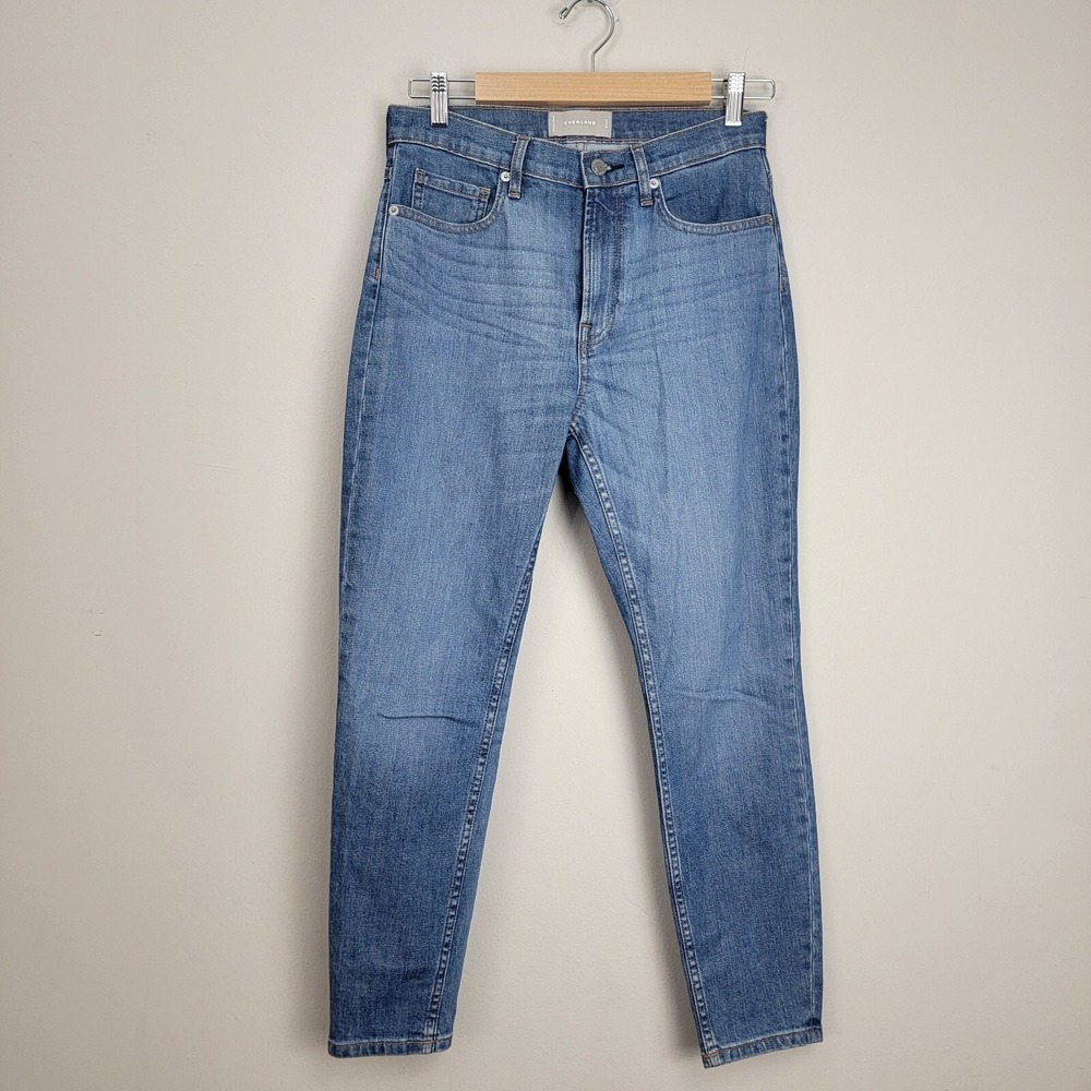 Everlane Jeans Womens Size 28 Blue Ankle Denim High Rise Skinny‎ Cotton Blend